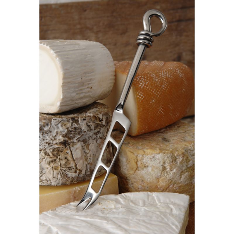 Culinary Concepts Polished Knot Soft Cheese Knife
