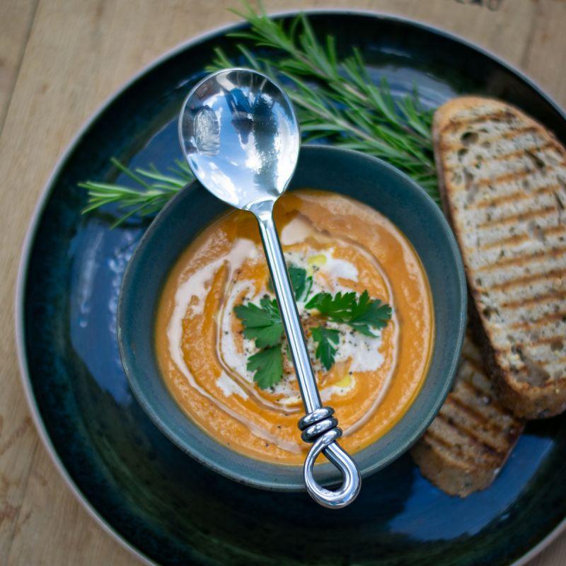 Culinary Concepts Polished Knot Soup Spoon