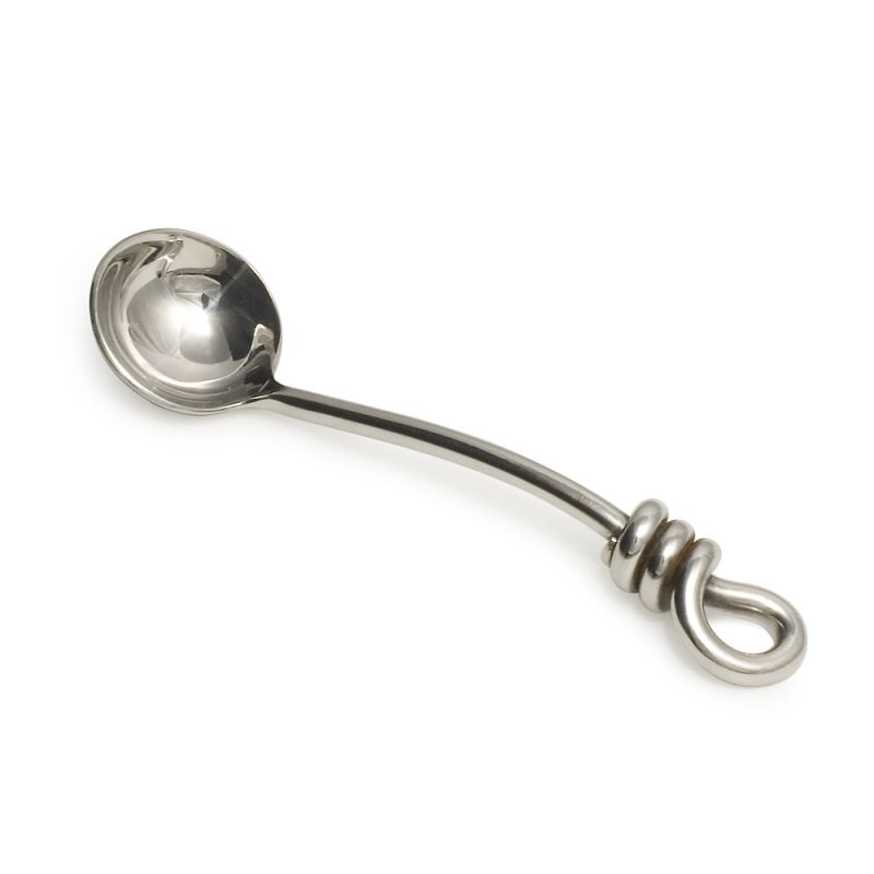 culinary concepts Polished Knot Sugar Spoon