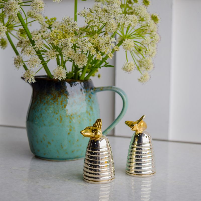 Culinary Concepts Queen Bee Hive Salt & Pepper Set