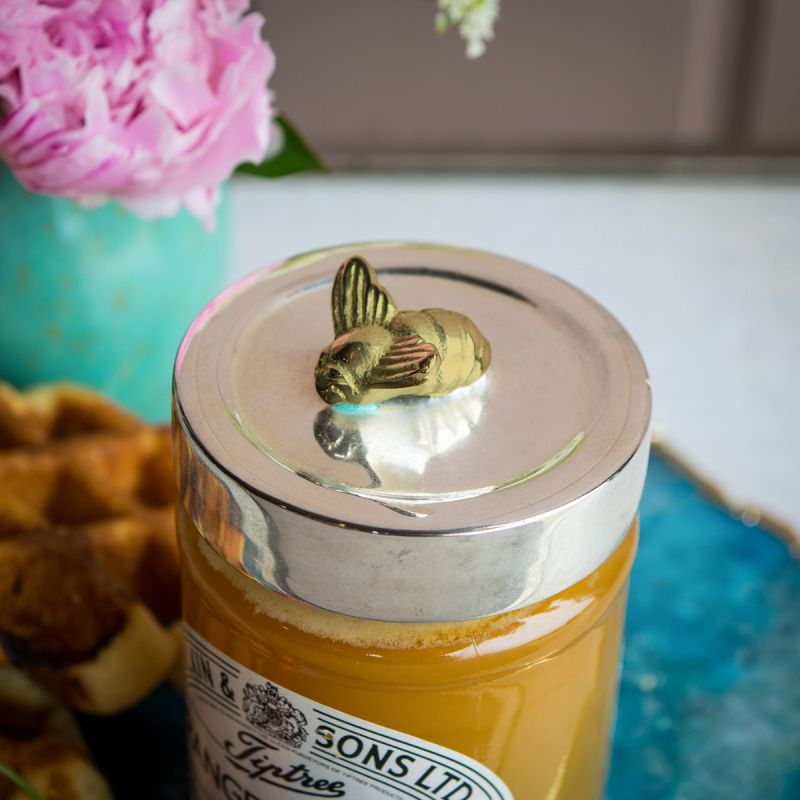Culinary Concepts Queen Bee Honey Jar Lid