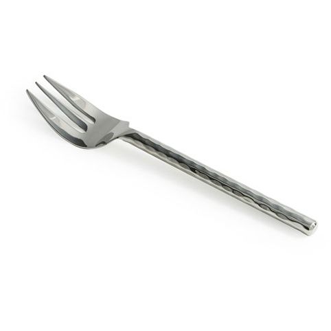 culinary concepts Round Hammered Fish Fork