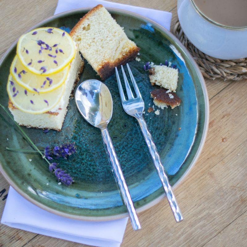 Culinary Concepts Round Hammered Pastry Fork