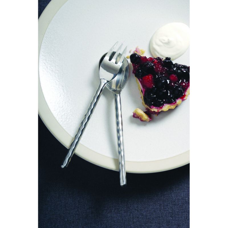 Culinary Concepts Round Hammered Pastry Fork