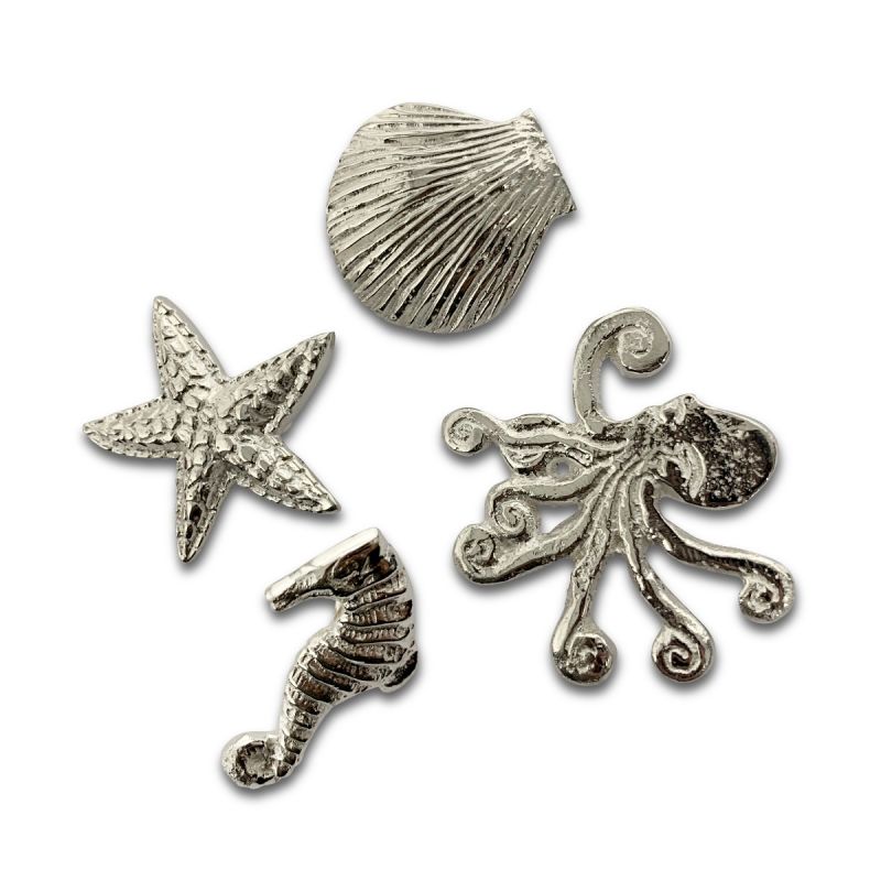 culinary concepts Set of Four Seashore Candle Pins