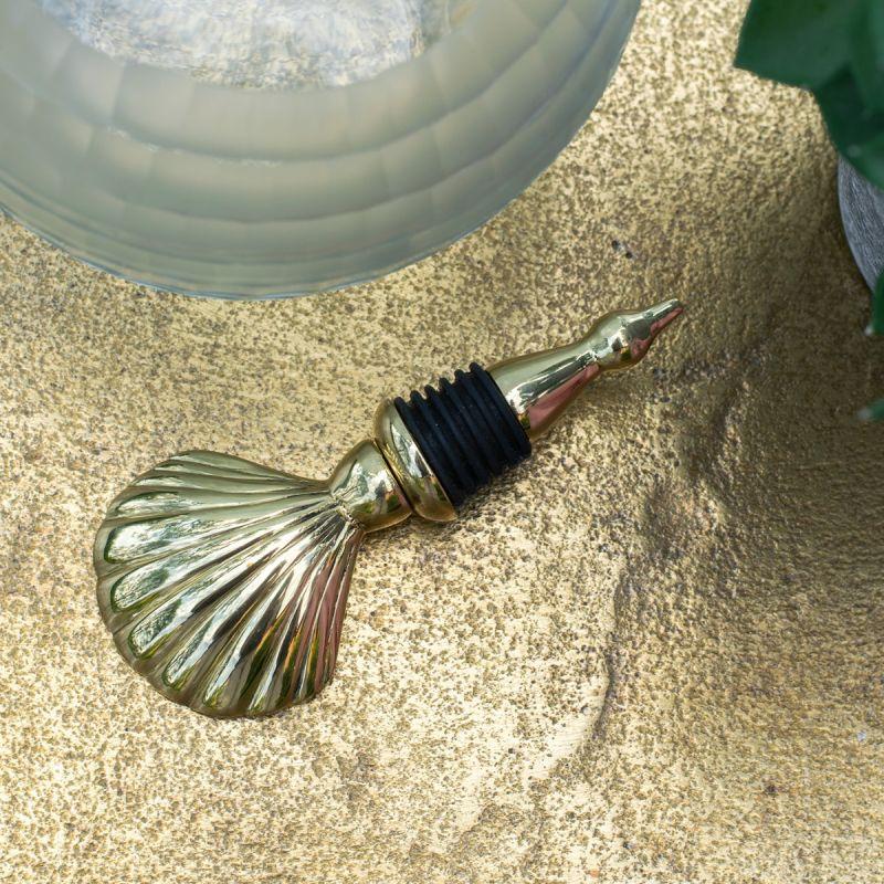 Culinary Concepts Shell Bottle Stopper