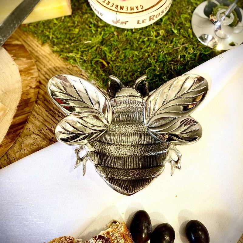 Culinary Concepts Silver Bee Dish