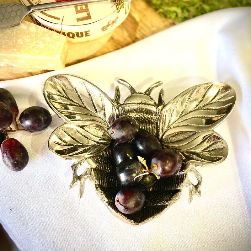 Culinary Concepts Silver Bee Dish