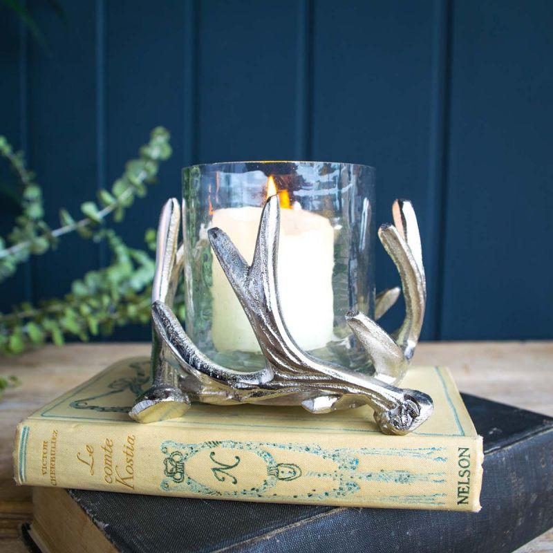 culinary concepts Small Antler Tea Light Holder