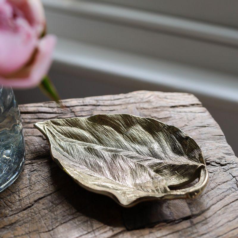 culinary concepts Small Gold Leaf Dish