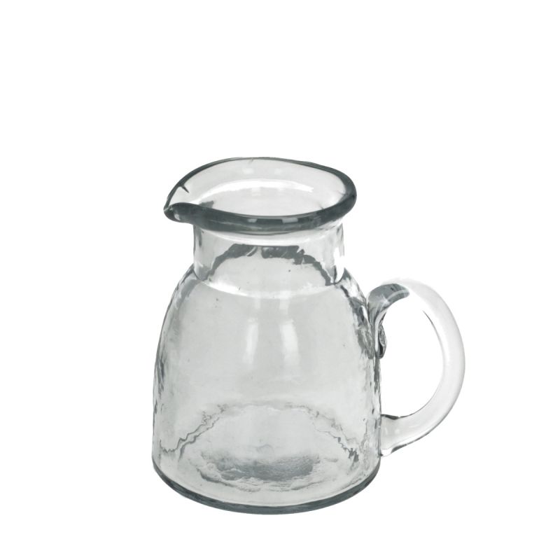 culinary concepts Small Hammered Glass Jug