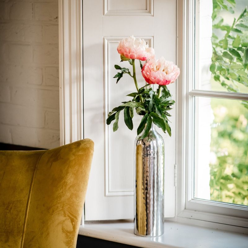 Culinary Concepts Small Silver Tulip Vase