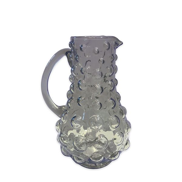 culinary concepts Smoke Grey Bubble Glass Jug