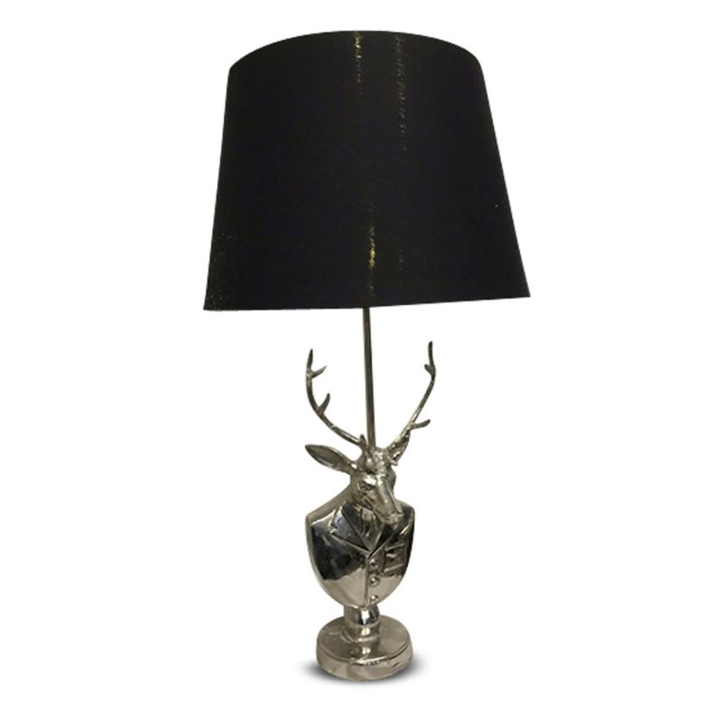 culinary concepts Stag with Coat Table Lamp