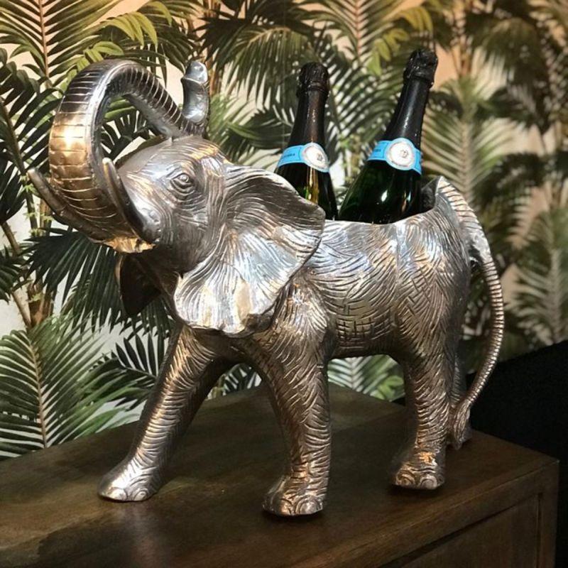 Culinary Concepts Standing Elephant Bottle Holder