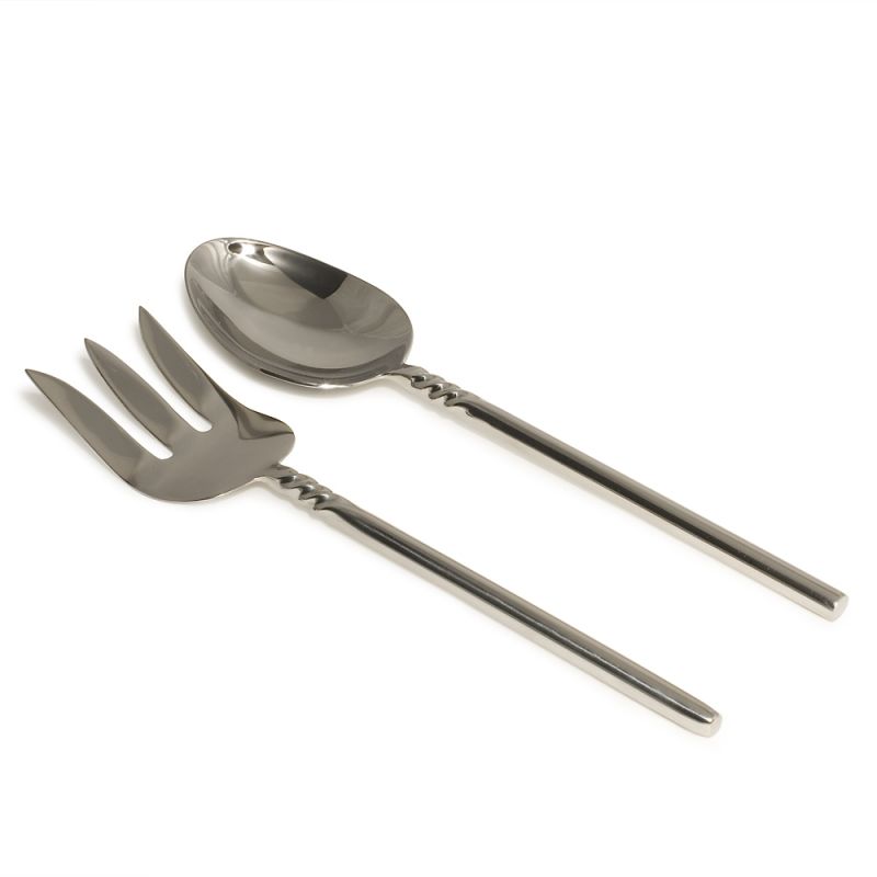 culinary concepts Twist Neck Large Salad Servers