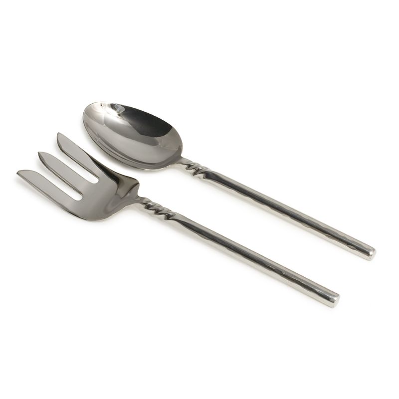 culinary concepts Twist Neck Medium Salad Servers