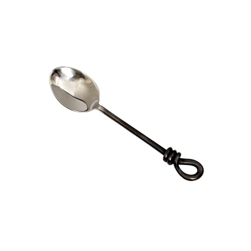 culinary concepts Unpolished Knot Dessert Spoon