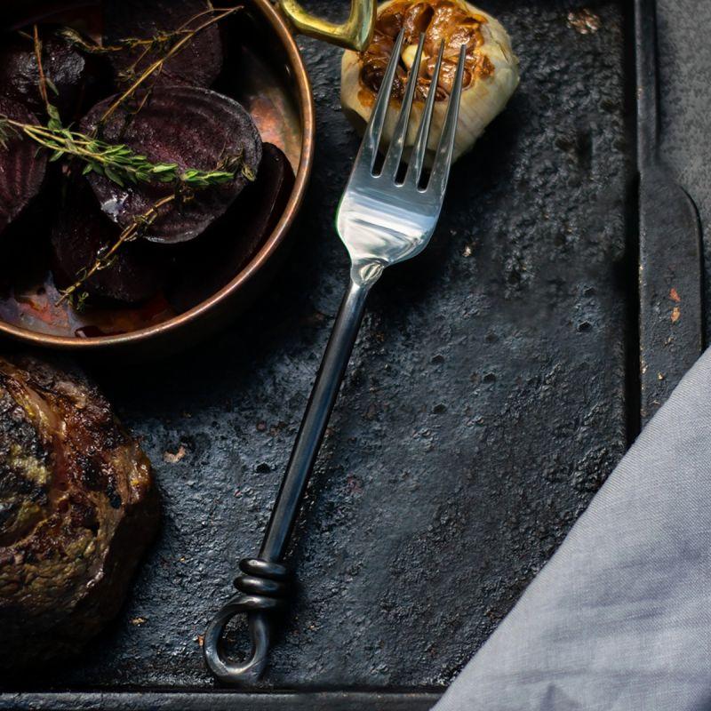 Culinary Concepts Unpolished Knot Dinner Fork