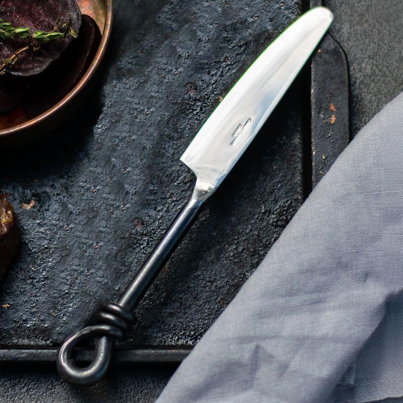 Culinary Concepts Unpolished Knot Dinner Knife