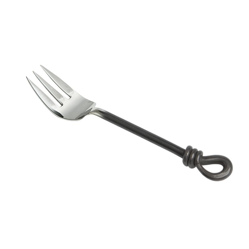 culinary concepts Unpolished Knot Fish Fork