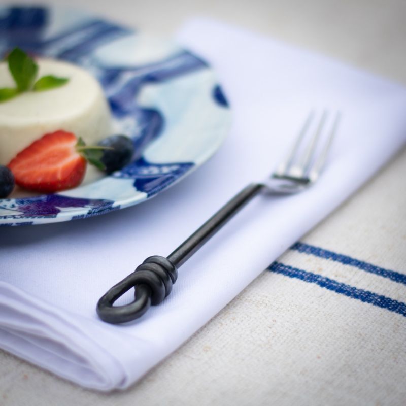 Culinary Concepts Unpolished Knot Pastry Fork