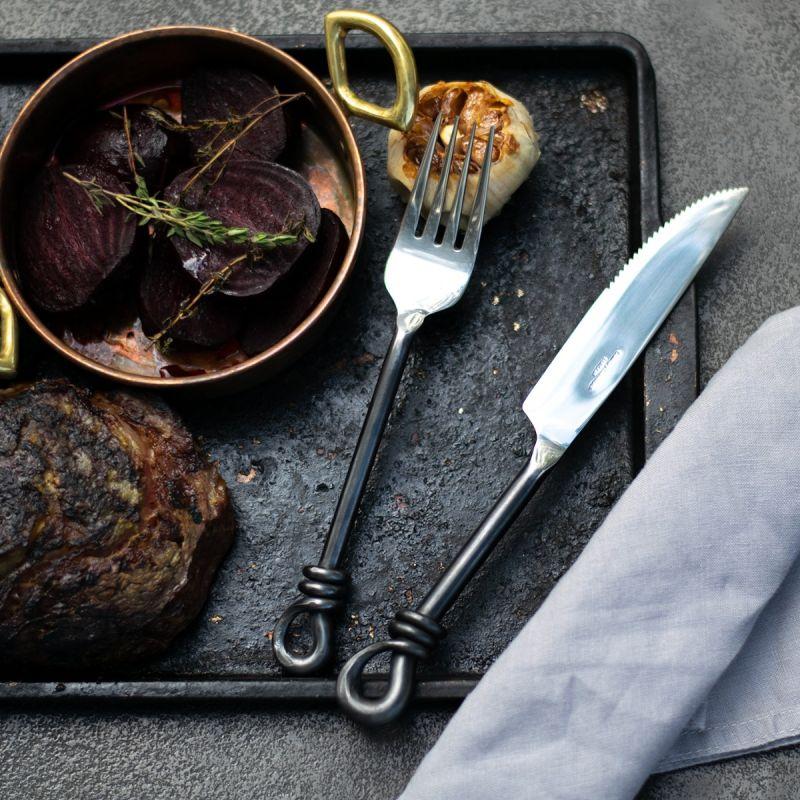 Culinary Concepts Unpolished Knot Steak Knife