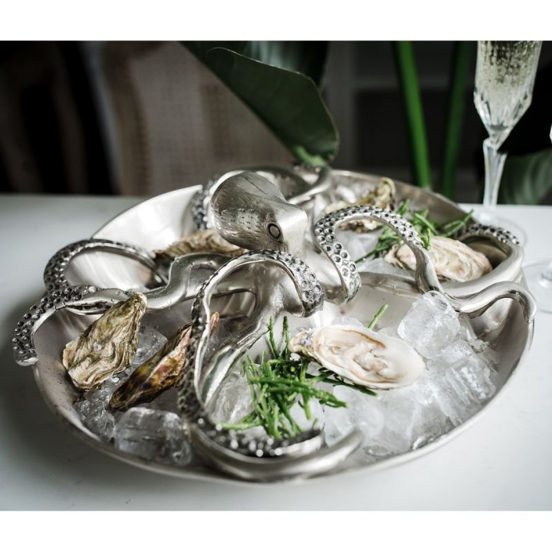 Culinary Concepts Four Section Server Octopus Plate