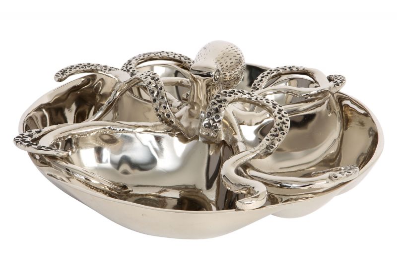 culinary concepts Four Section Server Octopus Plate