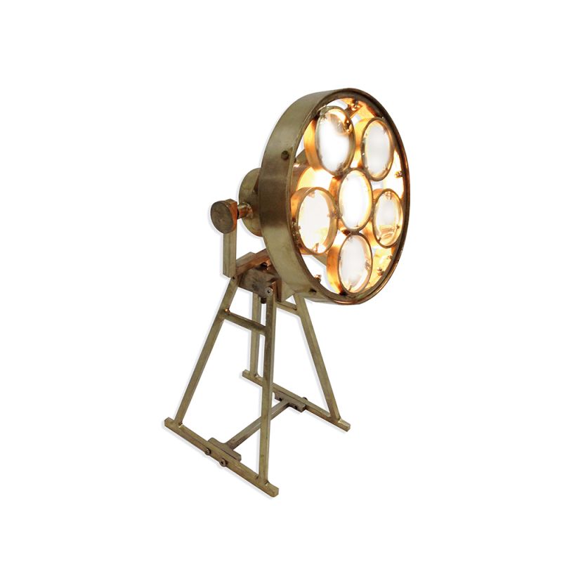culinary concepts Galaxy Magnifying Table Lamp - Gold Finish | EX DISPLAY | COLLECTION ONLY