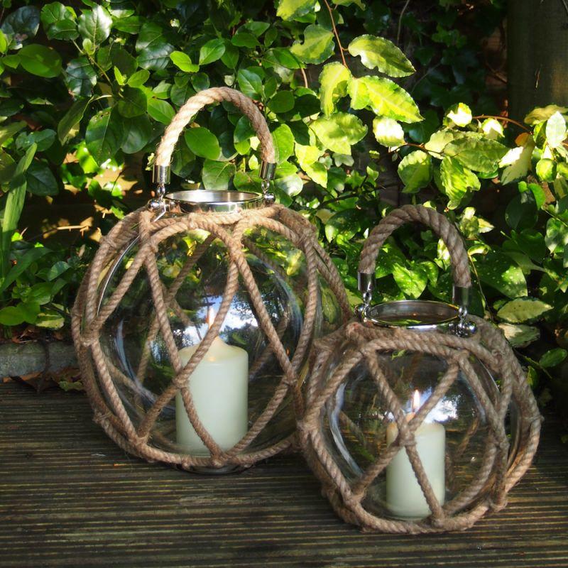 Culinary Concepts Glass Medium La Rochelle Globe Lantern