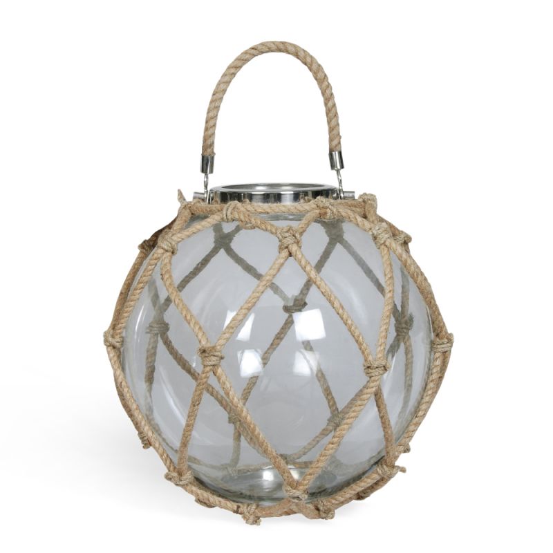 culinary concepts Glass Medium La Rochelle Globe Lantern