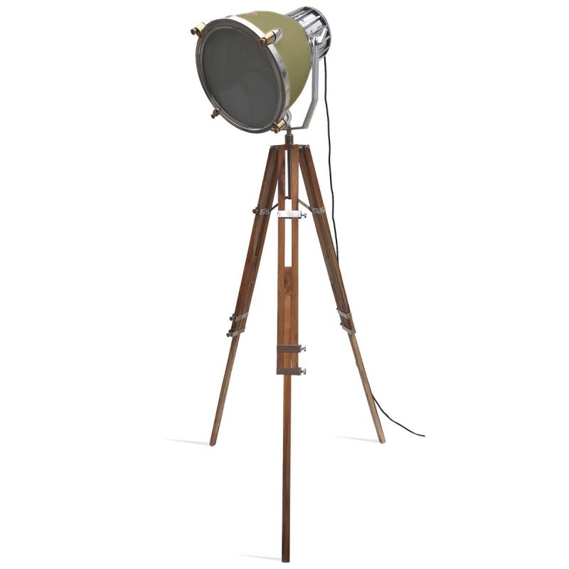 culinary concepts Green Industrial Warehouse Light On Natural Tripod