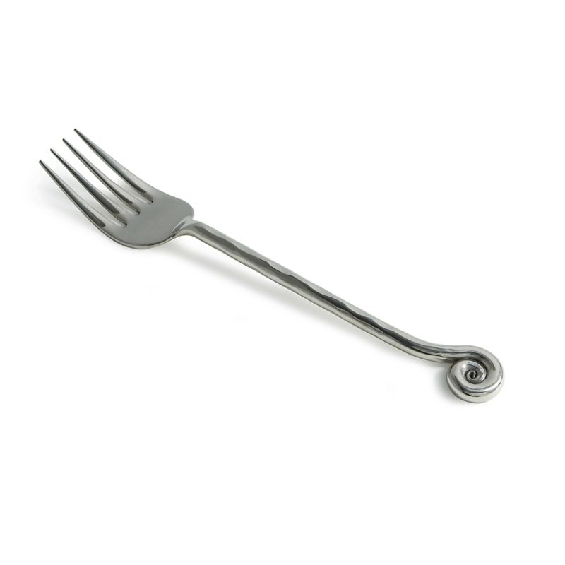 culinary concepts Hammered Shell Dessert / Appetiser Fork