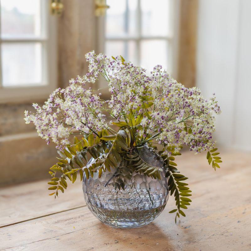 Culinary Concepts Honeycomb Handcut Small Bowl Vase - Smoke