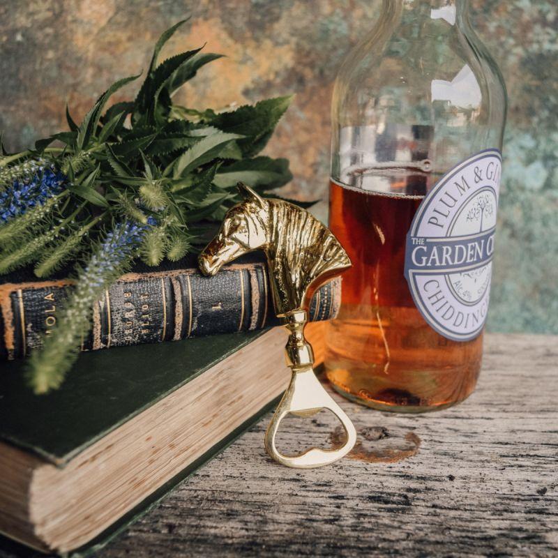 Culinary Concepts Horse Head Bottle Opener - Gold Finish