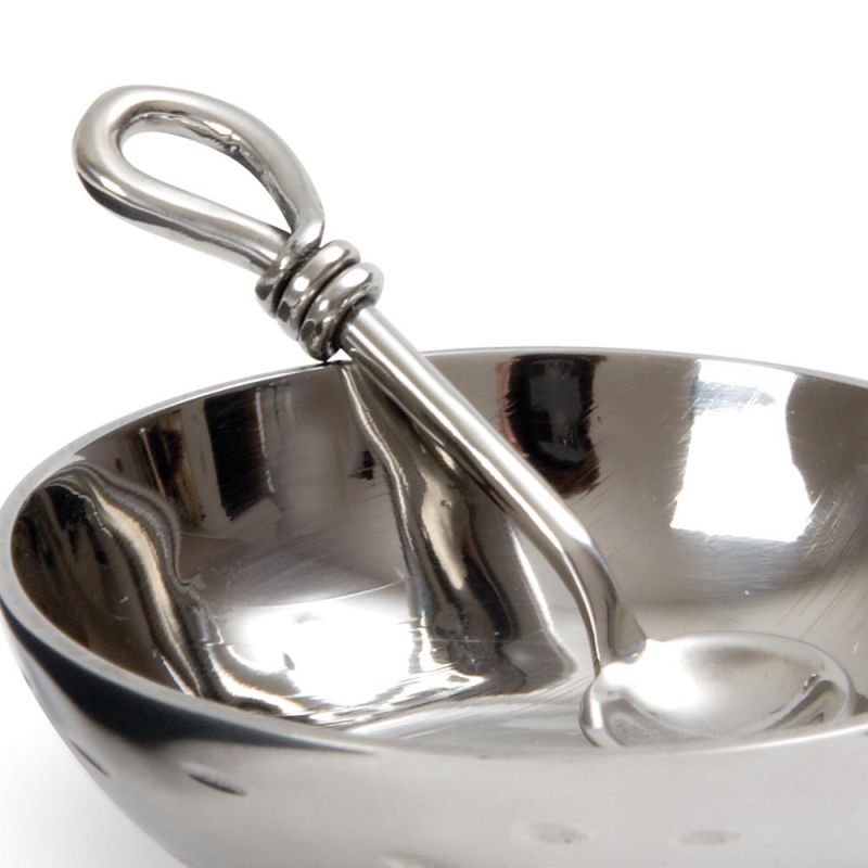 Culinary Concepts Individual Polished Knot Salt Spoon