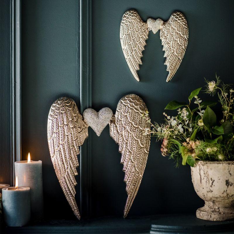 Culinary Concepts Large Angel Wing With Crystal Heart