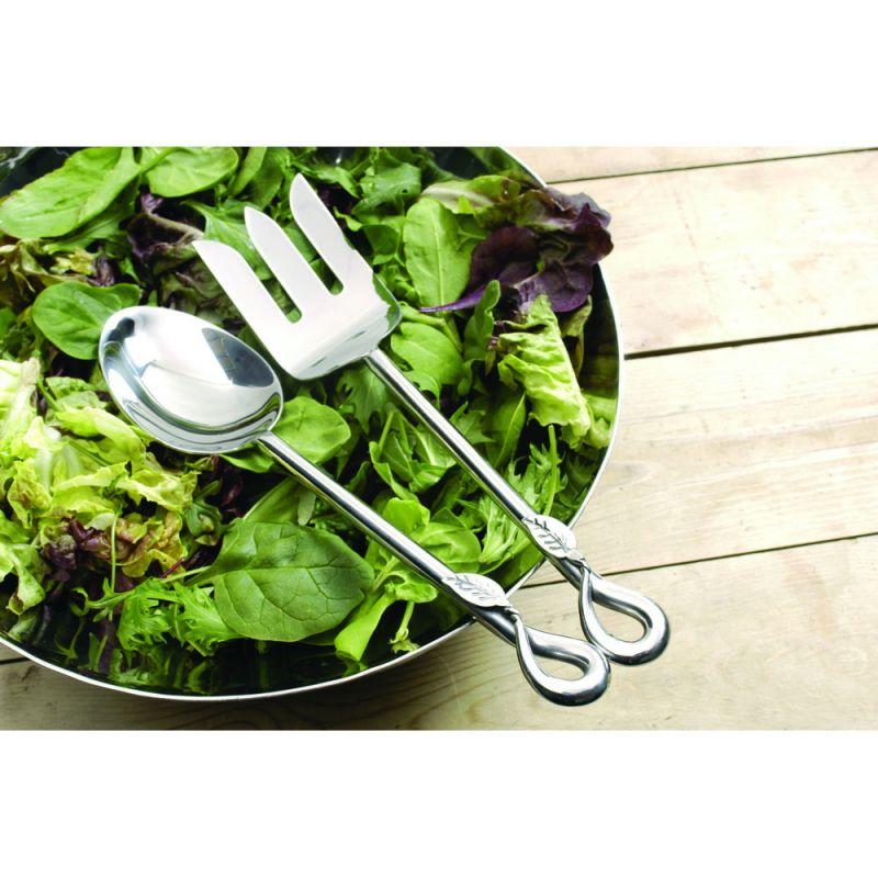 Culinary Concepts Leaf Medium Salad Servers | HANDMADE TO ORDER