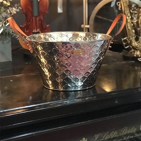 Culinary Concepts Louie Large Champagne Bath - Nickel Finish