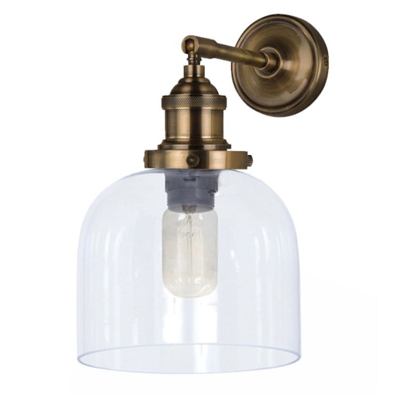 culinary concepts Maine Wall Fitment - Antique Brass Finish