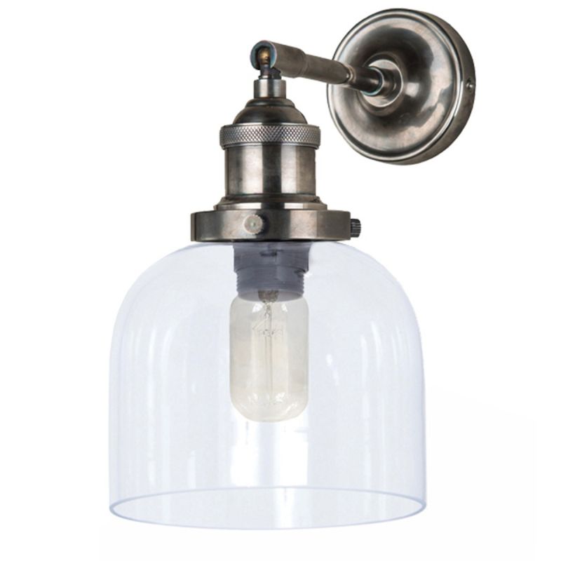 culinary concepts Maine Wall Fitment - Antique Silver Finish