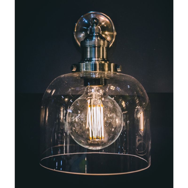 culinary concepts Maine Wall Fitment - Polished Nickel Finish