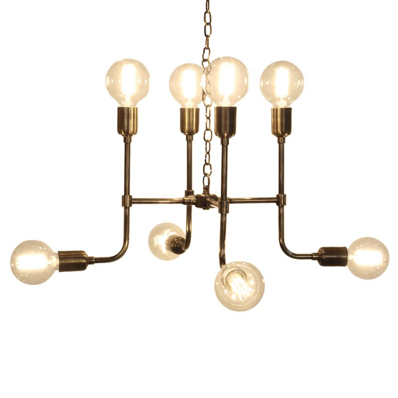 culinary concepts Matrix Pendant Light - Antique Brass Finish