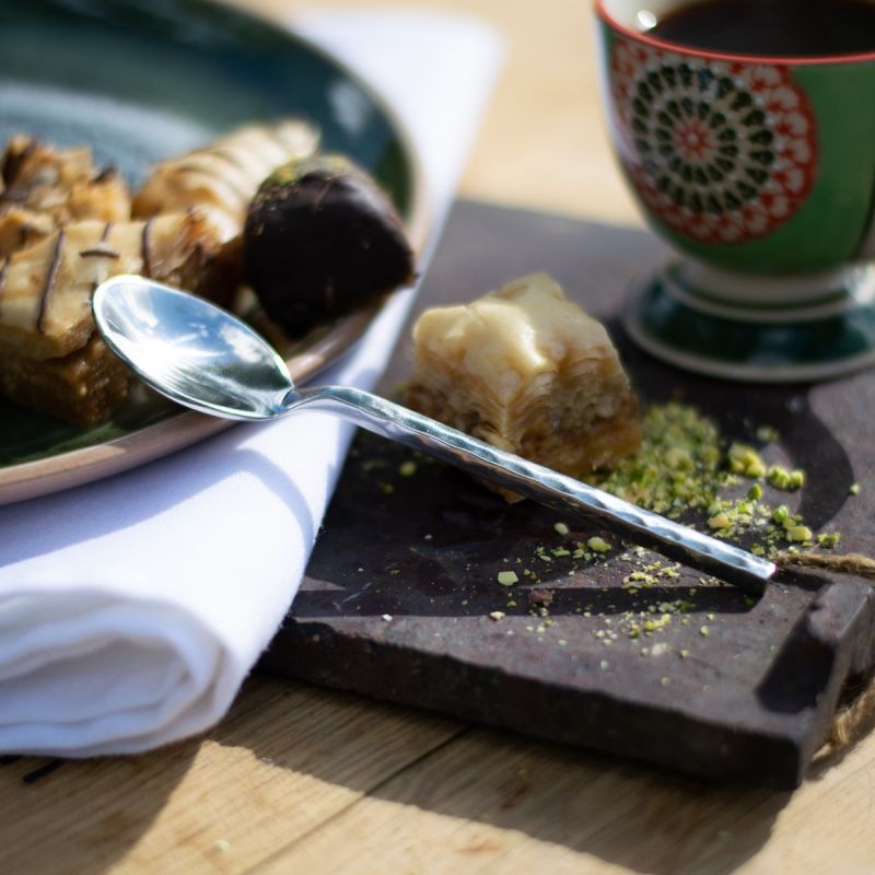 Culinary Concepts Millennium Hammered Coffee / Small Tea Spoon | HANDMADE TO ORDER