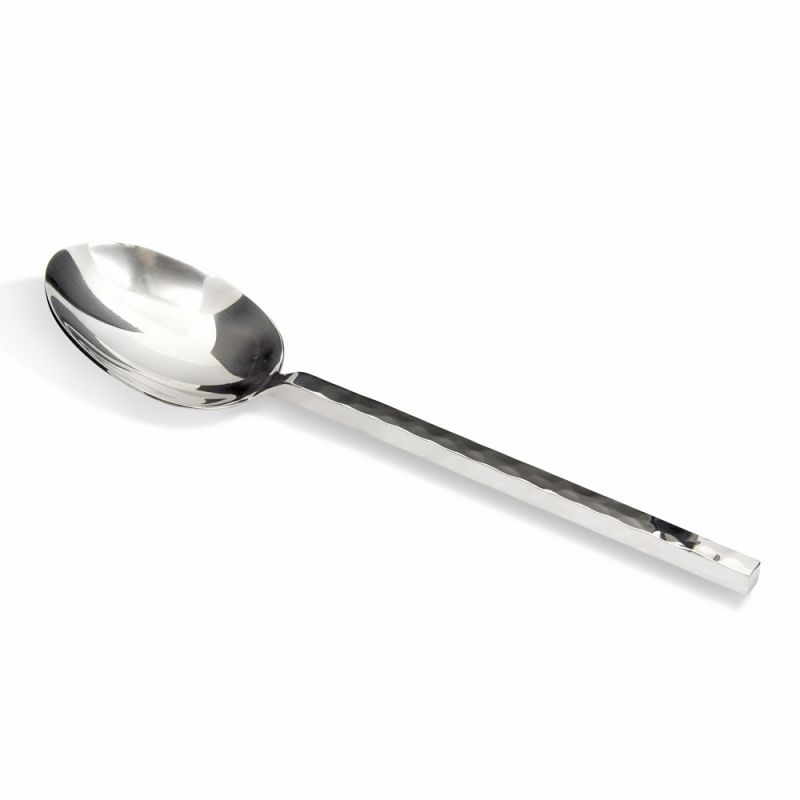 culinary concepts Millennium Hammered Medium Serving Spoon | HANDMADE TO ORDER