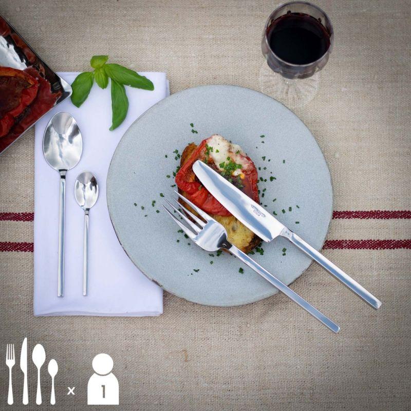 Culinary Concepts Millennium Polished Four Piece Place Setting | HANDMADE TO ORDER