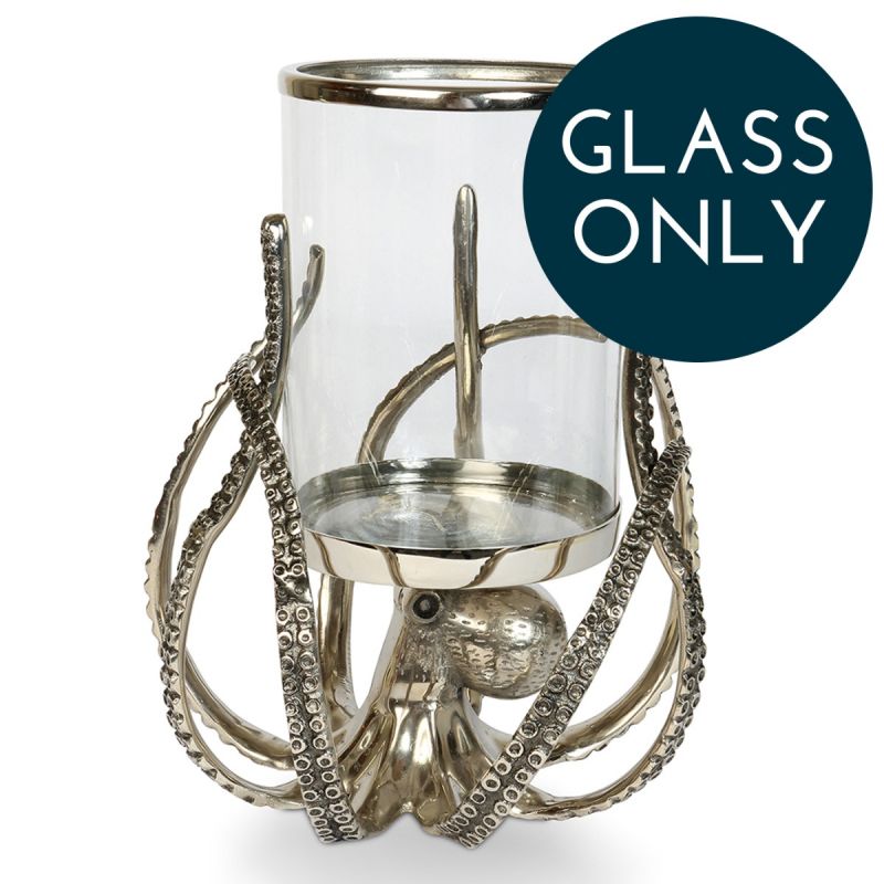 culinary concepts Octopus Hurricane Lantern | REPLACEMENT GLASS ONLY