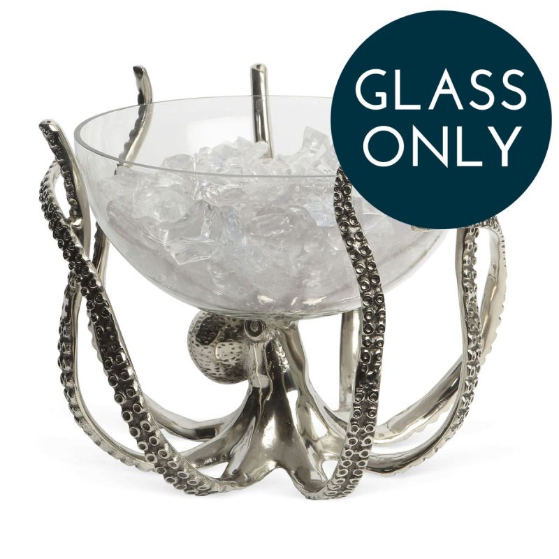 Culinary Concepts Octopus Stand & Glass Bowl | REPLACEMENT GLASS BOWL ONLY