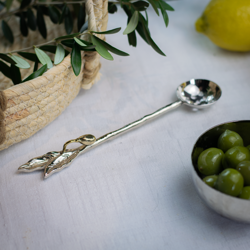 Culinary Concepts Olive Spoon With Olive Handle Detail
